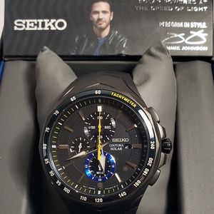 Seiko Men's Coutura Jimmie Johnson Solar SSC697